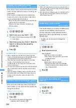 Preview for 328 page of Docomo FOMA D702iF Manuals