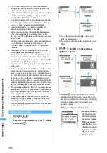 Preview for 394 page of Docomo FOMA D702iF Manuals