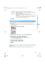 Preview for 135 page of Docomo FOMA D851IWM User Manual