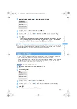 Preview for 145 page of Docomo FOMA D851IWM User Manual