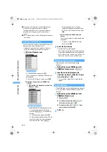 Preview for 274 page of Docomo FOMA D851IWM User Manual