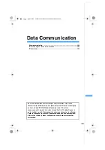 Preview for 357 page of Docomo FOMA D851IWM User Manual