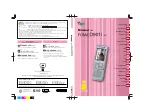 Предварительный просмотр 1 страницы Docomo FOMA D901i Manual