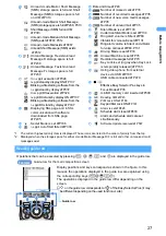 Предварительный просмотр 29 страницы Docomo FOMA D901i Manual