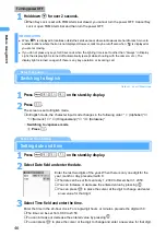 Preview for 48 page of Docomo FOMA D901i Manual