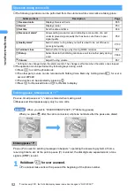 Preview for 54 page of Docomo FOMA D901i Manual