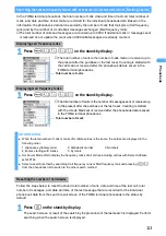 Preview for 115 page of Docomo FOMA D901i Manual