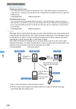 Предварительный просмотр 248 страницы Docomo FOMA D901i Manual