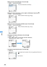 Preview for 258 page of Docomo FOMA D901i Manual