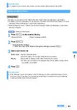 Предварительный просмотр 285 страницы Docomo FOMA D901i Manual