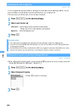 Preview for 298 page of Docomo FOMA D901i Manual