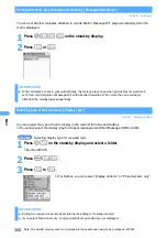 Preview for 302 page of Docomo FOMA D901i Manual