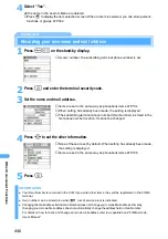 Предварительный просмотр 448 страницы Docomo FOMA D901i Manual