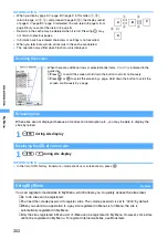 Предварительный просмотр 204 страницы Docomo FOMA D902i Manual