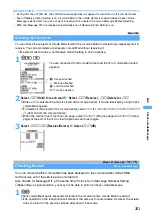 Предварительный просмотр 253 страницы Docomo FOMA D902i Manual