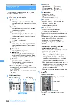 Предварительный просмотр 317 страницы Docomo FOMA D903i Manual