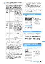 Предварительный просмотр 394 страницы Docomo FOMA D903i Manual