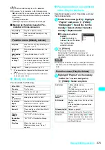 Предварительный просмотр 278 страницы Docomo FOMA N601i Manual