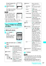 Предварительный просмотр 290 страницы Docomo FOMA N601i Manual