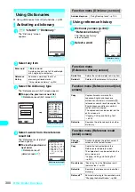 Preview for 303 page of Docomo FOMA N601i Manual