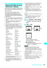 Preview for 308 page of Docomo FOMA N601i Manual