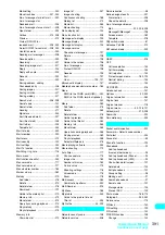 Предварительный просмотр 394 страницы Docomo FOMA N601i Manual