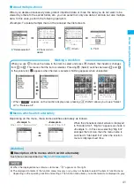 Предварительный просмотр 43 страницы Docomo Foma N705iu Instruction Manual