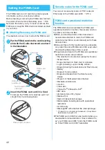 Предварительный просмотр 44 страницы Docomo Foma N705iu Instruction Manual