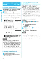 Предварительный просмотр 50 страницы Docomo Foma N705iu Instruction Manual