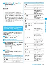 Предварительный просмотр 111 страницы Docomo Foma N705iu Instruction Manual