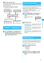 Предварительный просмотр 117 страницы Docomo Foma N705iu Instruction Manual