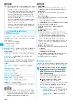 Предварительный просмотр 200 страницы Docomo Foma N705iu Instruction Manual