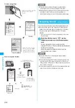 Предварительный просмотр 238 страницы Docomo Foma N705iu Instruction Manual