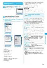 Предварительный просмотр 239 страницы Docomo Foma N705iu Instruction Manual