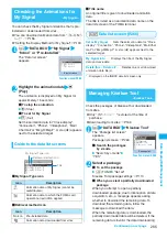 Предварительный просмотр 267 страницы Docomo Foma N705iu Instruction Manual