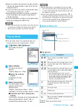 Предварительный просмотр 299 страницы Docomo Foma N705iu Instruction Manual