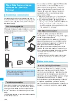 Предварительный просмотр 358 страницы Docomo Foma N705iu Instruction Manual