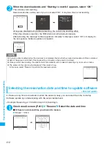 Предварительный просмотр 414 страницы Docomo Foma N705iu Instruction Manual