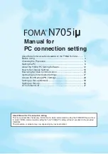 Предварительный просмотр 453 страницы Docomo Foma N705iu Instruction Manual