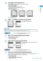 Предварительный просмотр 45 страницы Docomo foma N900IG User Manual