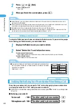 Предварительный просмотр 68 страницы Docomo foma N900IG User Manual