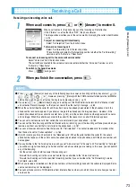 Предварительный просмотр 77 страницы Docomo foma N900IG User Manual