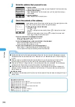 Предварительный просмотр 294 страницы Docomo foma N900IG User Manual