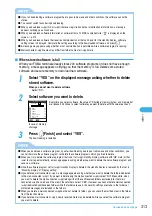 Предварительный просмотр 317 страницы Docomo foma N900IG User Manual