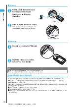 Предварительный просмотр 38 страницы Docomo FOMA N901IC User Manual