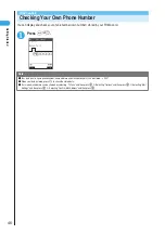 Предварительный просмотр 48 страницы Docomo FOMA N901IC User Manual