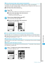 Предварительный просмотр 431 страницы Docomo FOMA N901IC User Manual