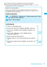 Preview for 39 page of Docomo FOMA N904I User Manual