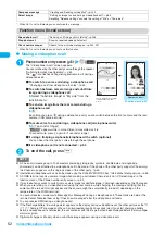 Preview for 54 page of Docomo FOMA N904I User Manual