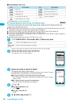 Preview for 64 page of Docomo FOMA N904I User Manual